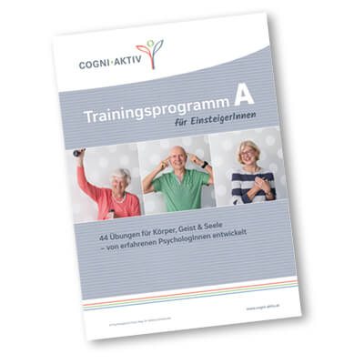 Cover COGNI-AKTIV Trainingsprogramm A für EinsteigerInnen